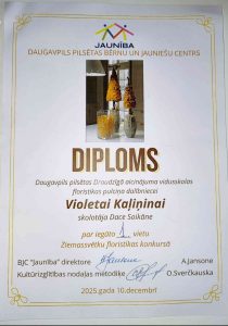 Ziemassvētku floristikas konkurss