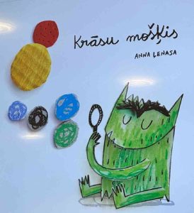 Bibliotekārā stunda “Kā Tev klājas, Krāsu mošķi?”